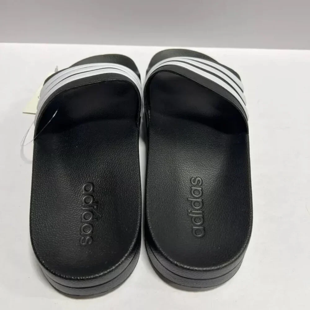 adidas Mens adilette Shower Sandal Black Size 11 M